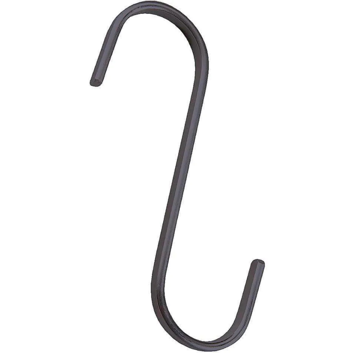 Gancho En Forma De S, Longitud 12 Cm, Percha Antracita Mate