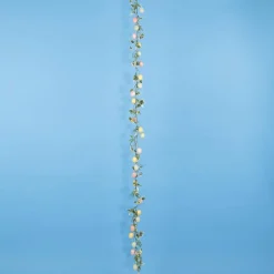 Guirnalda Artificial De Huevos De Pascua En Colores Pastel 180 Cm