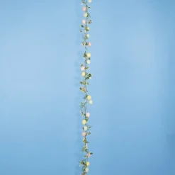 Guirnalda Artificial De Huevos De Pascua En Colores Pastel 180 Cm