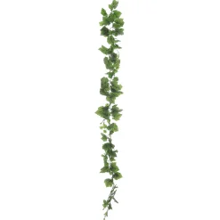 Guirnalda De Hojas De Parra Artificial Verde, 160 Cm