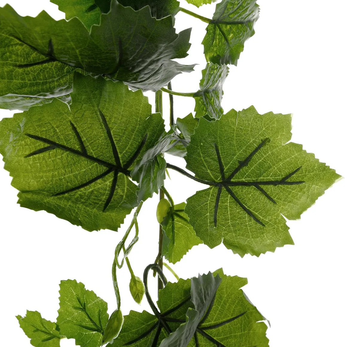 Guirnalda De Hojas De Parra Artificial Verde, 160 Cm