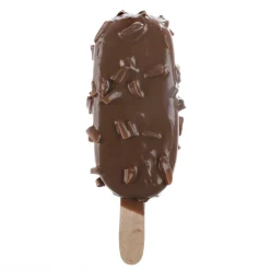 Helado De Chocolate En Barra Con Almendras -muñeco De Comida 21 Cm