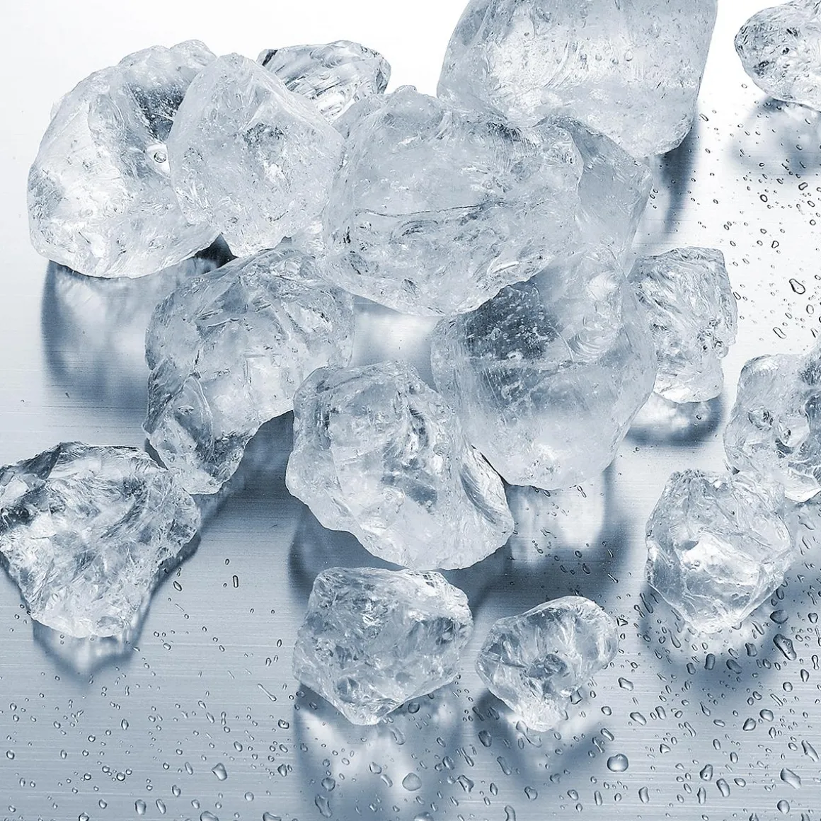 Hielo Picado Decorativo De Vidrio, 1 Kg