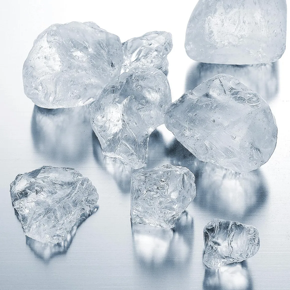 Hielo Picado Decorativo De Vidrio, 1 Kg