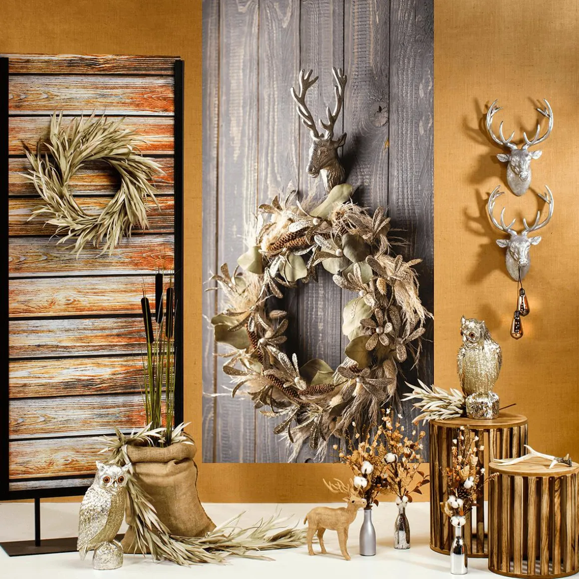 Hierba De Caña Deco 120 Cm Pack De 3