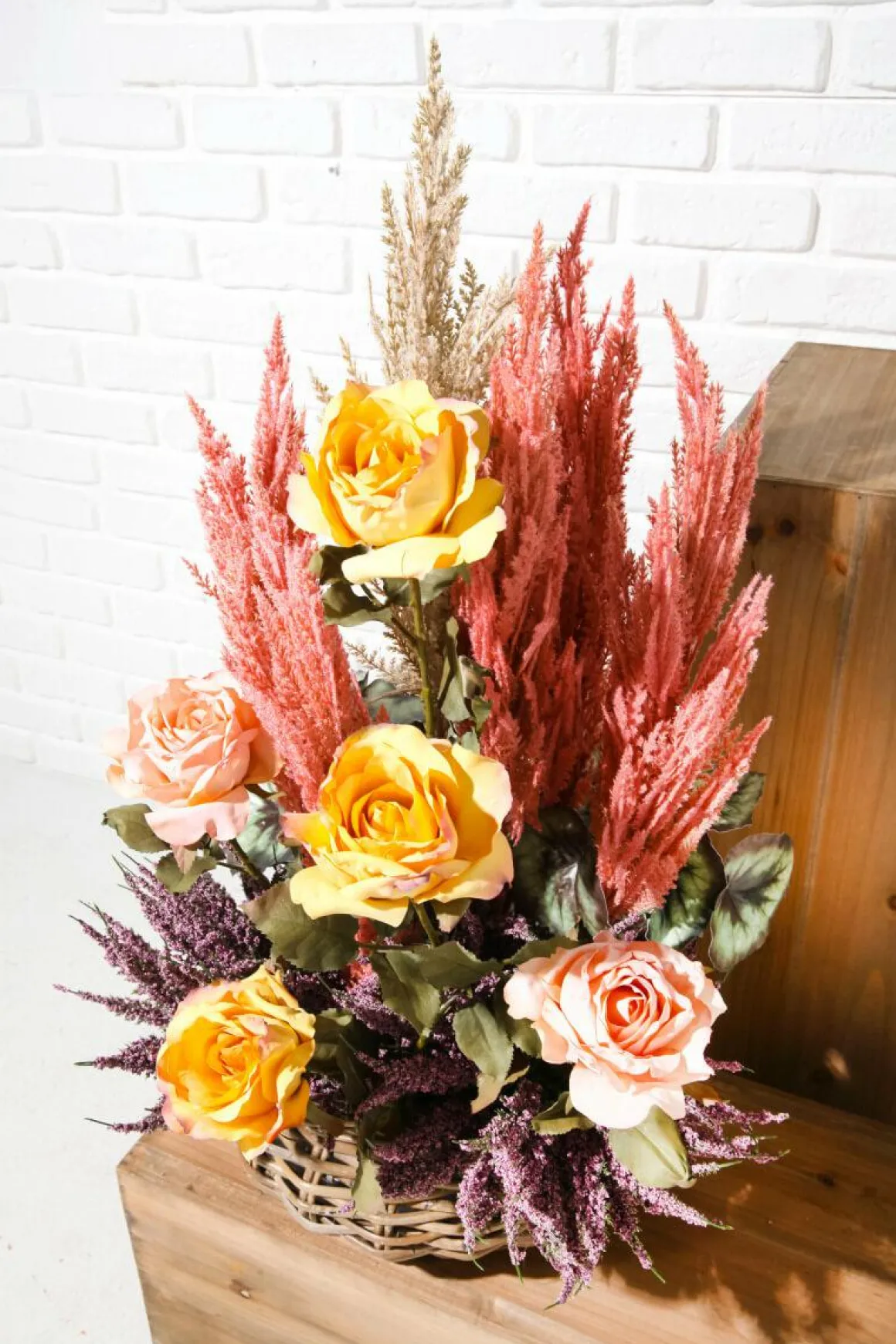 Hierba De La Pampa De Caña Decorativa, 94 Cm