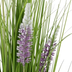 Hierba Decorativa Con Lavanda, Altura 100 Cm