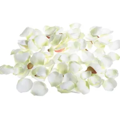 Hojas De Rosas Blancas, 100 Piezas