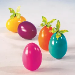Huevo De Pascua Decorativo Naranja, 18 Cm