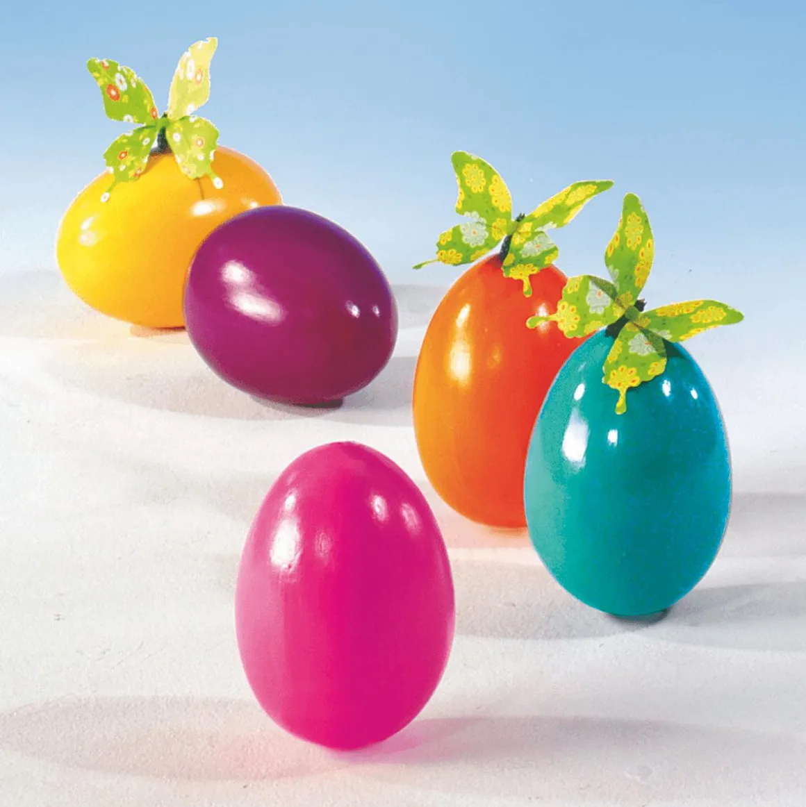 Huevo De Pascua Decorativo Amarillo, 18 Cm
