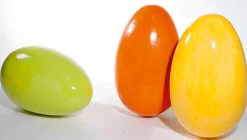 Huevo De Pascua Enorme Naranja, 50 Cm