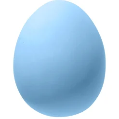Huevo De Pascua Gigante, Color Azul Claro, 30 Cm