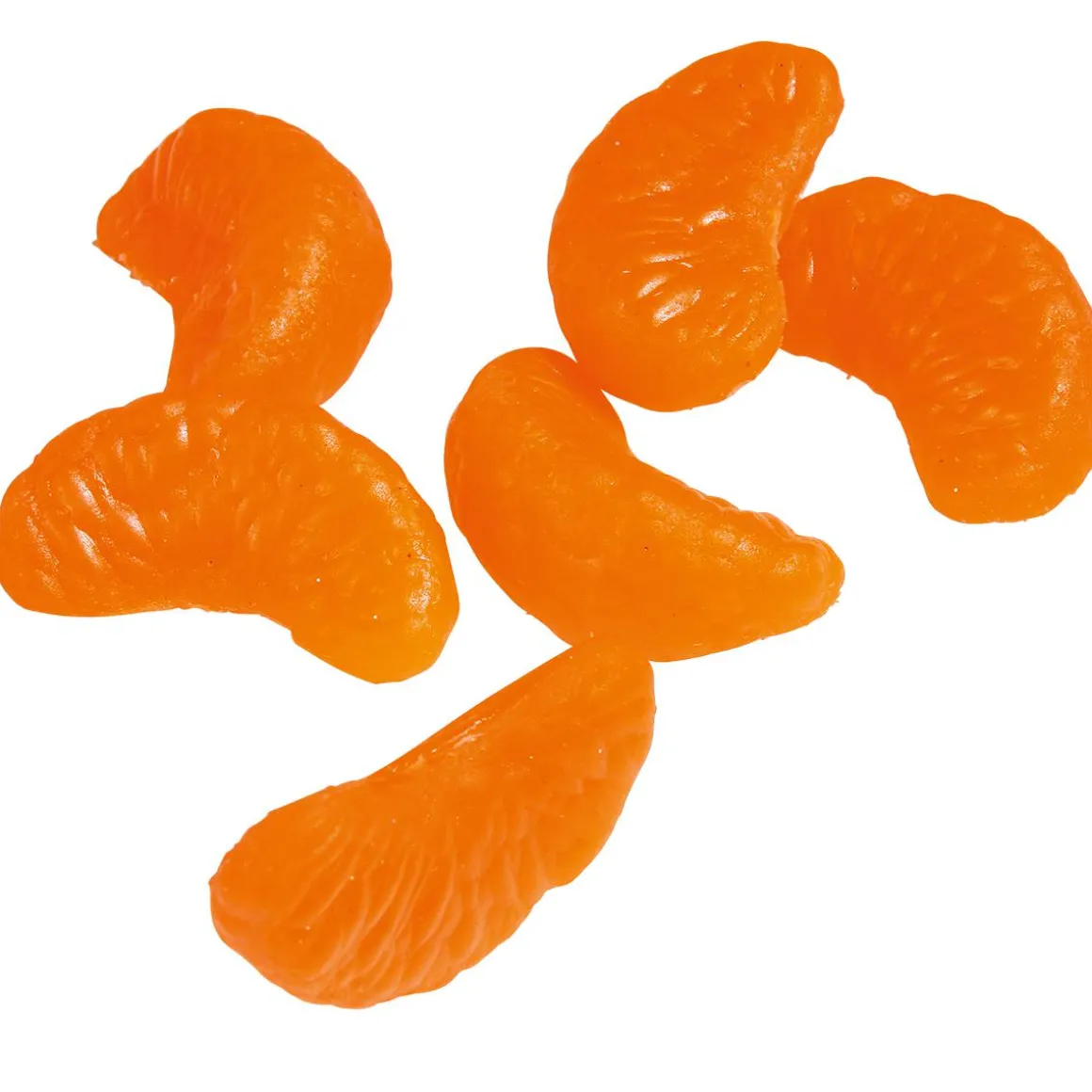 Imitación De Cuarta Parte De Mandarina, 6 Piezas