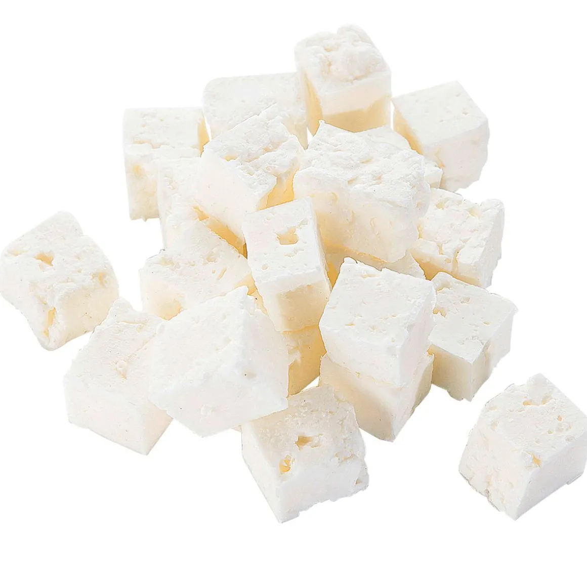 Imitación De Cubos De Queso 20 Piezas