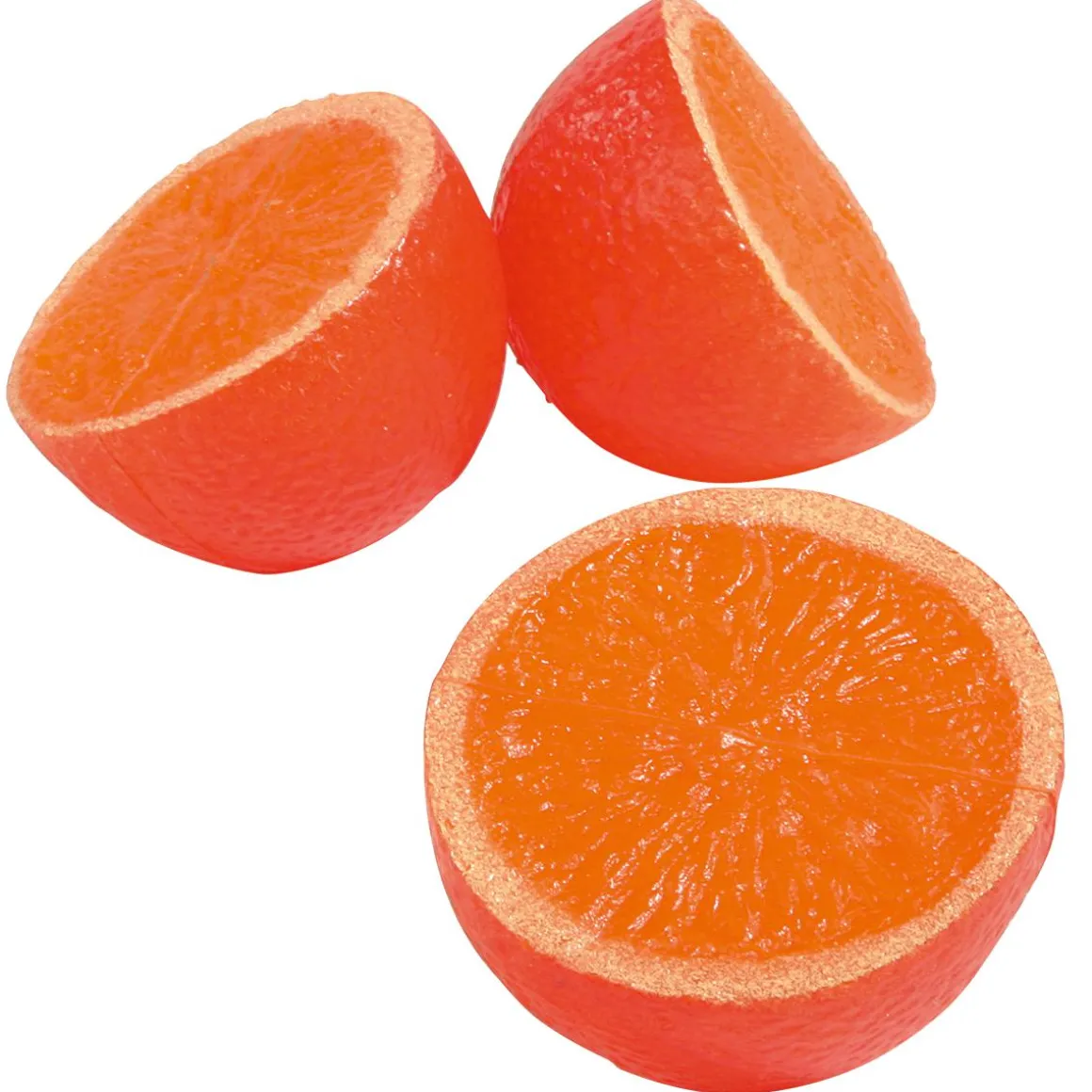 Imitación De Mitades De Naranja, 3 Piezas