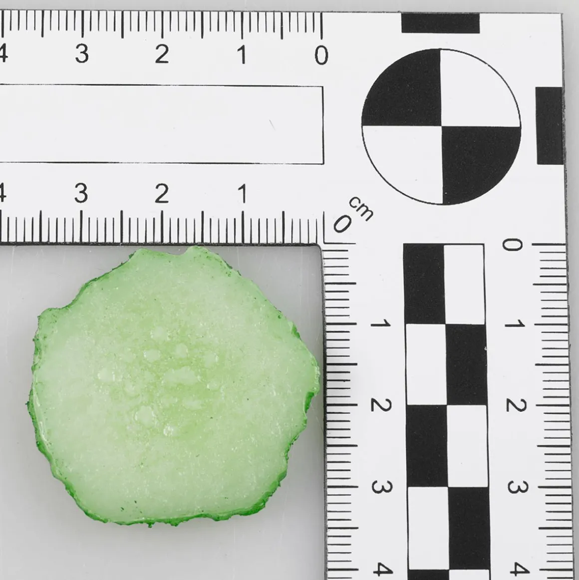 Imitación De Rebanadas De Pepino, 6 Piezas