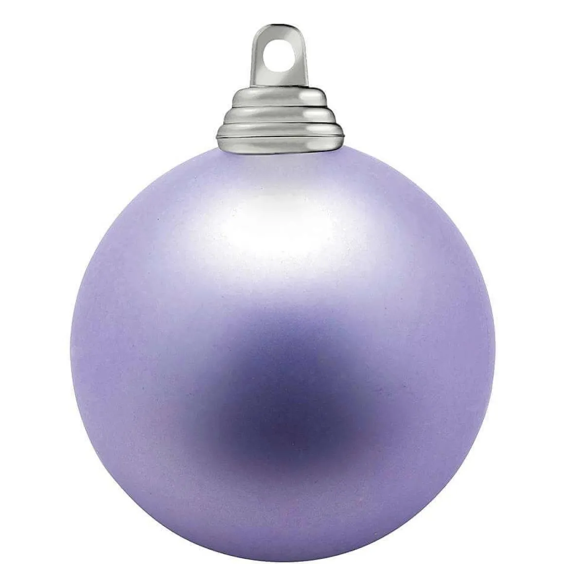 Lavanda, Bolas De Navidad De Plástico Mate, Ignífugo, 6 Cm Ø - 24 Piezas