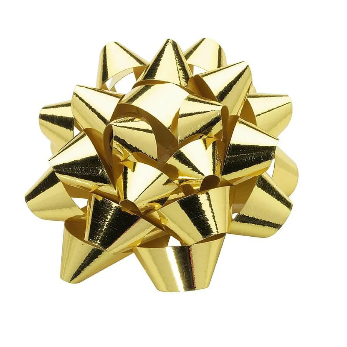 Lazos Decorativos Dorados Para Pegar Ø 6 Cm , 25 Piezas