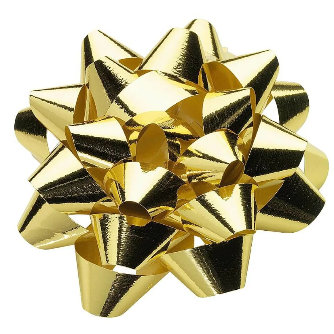 Lazos Decorativos Dorados Para Pegar Ø 10 Cm , 25 Piezas