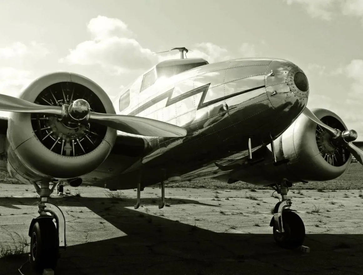 Lona XXL "Avión" De Lona De Camión Ignífuga 250 X 330 Cm