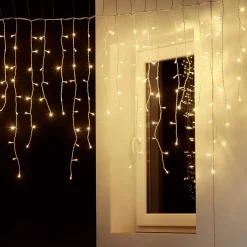 Luz Icicle Light LED Para Uso Profesional Sistema IP20, 228 LED, 300 X 100 Cm, Sin Cable