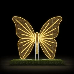 Mariposa Para Exterior LED Blanco Cálido 255 X 310 Cm
