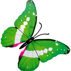 Mariposas Decorativas Verde 40 Cm 3 Piezas