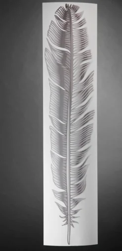 Muelle De La Bandera De Papel De Aluminio, 139 Cm De Largo