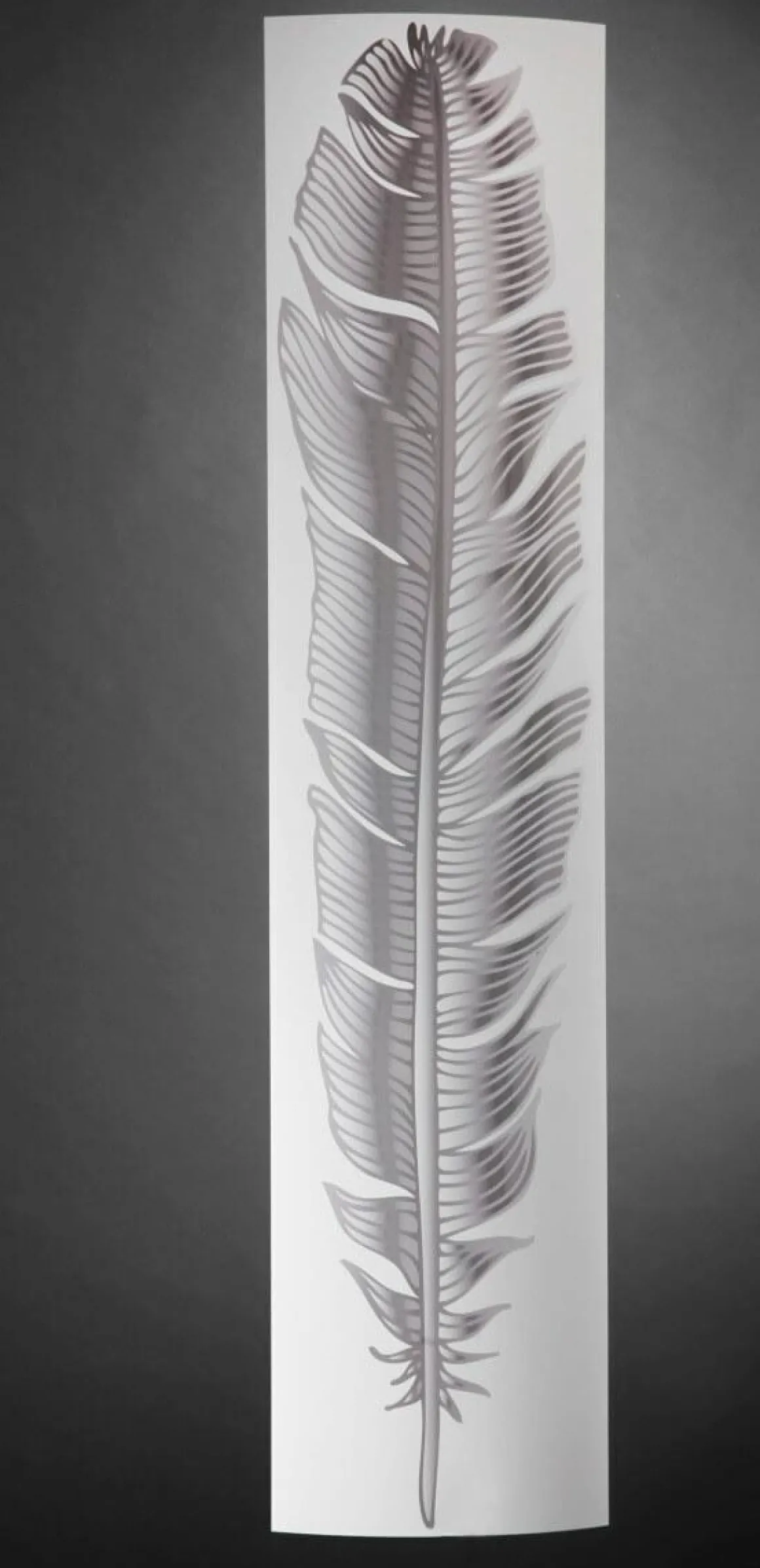Muelle De La Bandera De Papel De Aluminio, 139 Cm De Largo