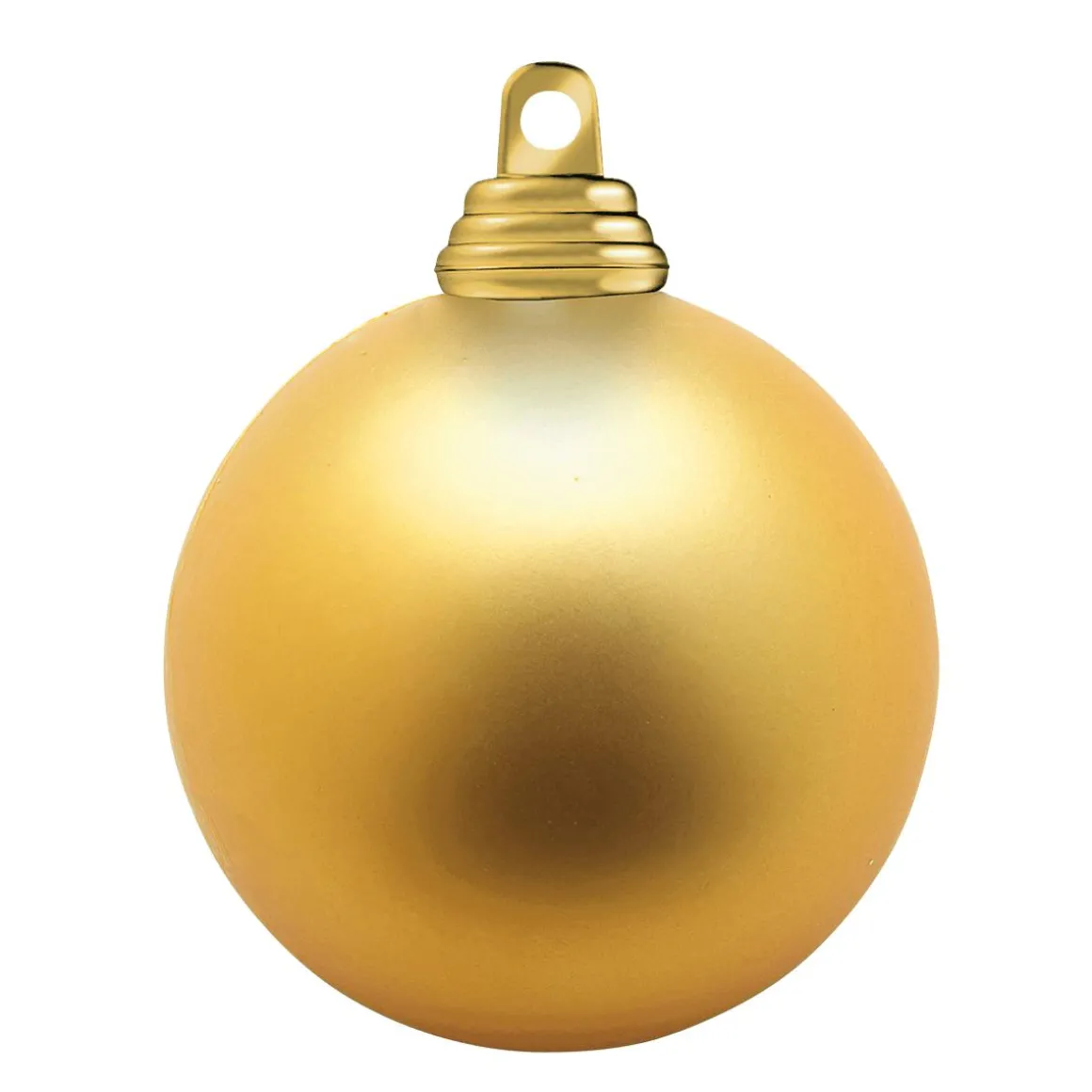 Oro Oscuro, Bolas De Navidad Mate De Plástico Ignífugo, 6 Cm Ø -24 Piezas