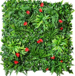 Panel De Mezcla De Pasto Y Flores, 1 X 1 M