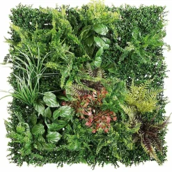 Panel Pared Artificial Helecho Mixto, 1 X 1 M