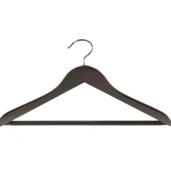 Percha De Madera Con Barra, ángulo De 45 Cm Wengué