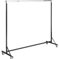 Perchero De Ruedas Industrial, Altura Fija 161 Cm