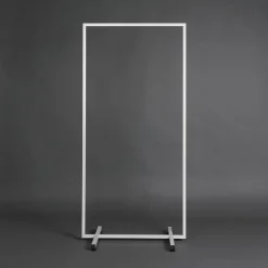 Perchero Metálico NOVUS, Blanco, 145 Cm