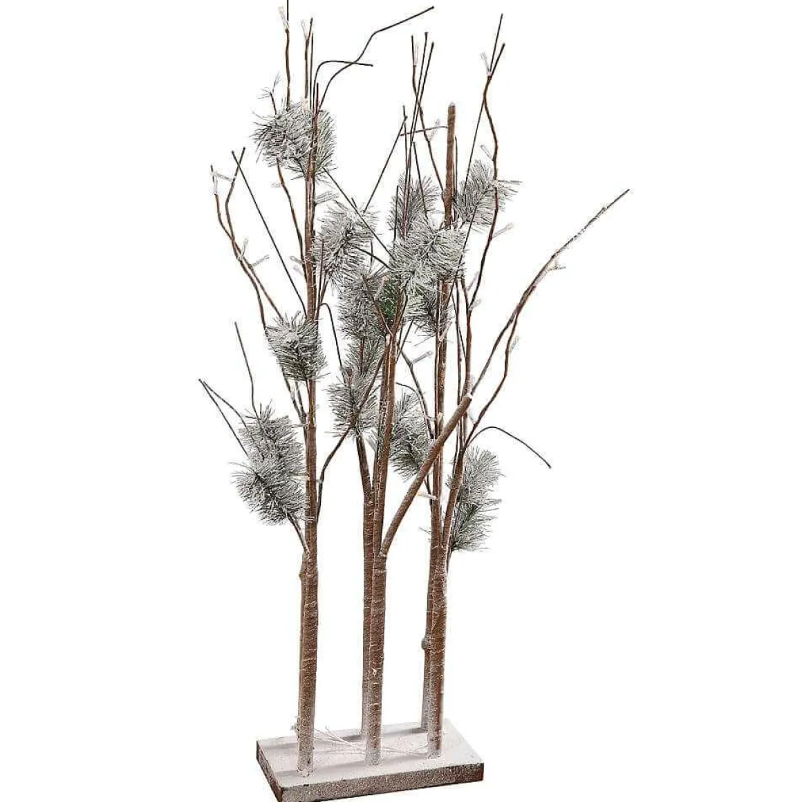Pino Con Ramas De Luz LED, LED Cálido, 90 Cm