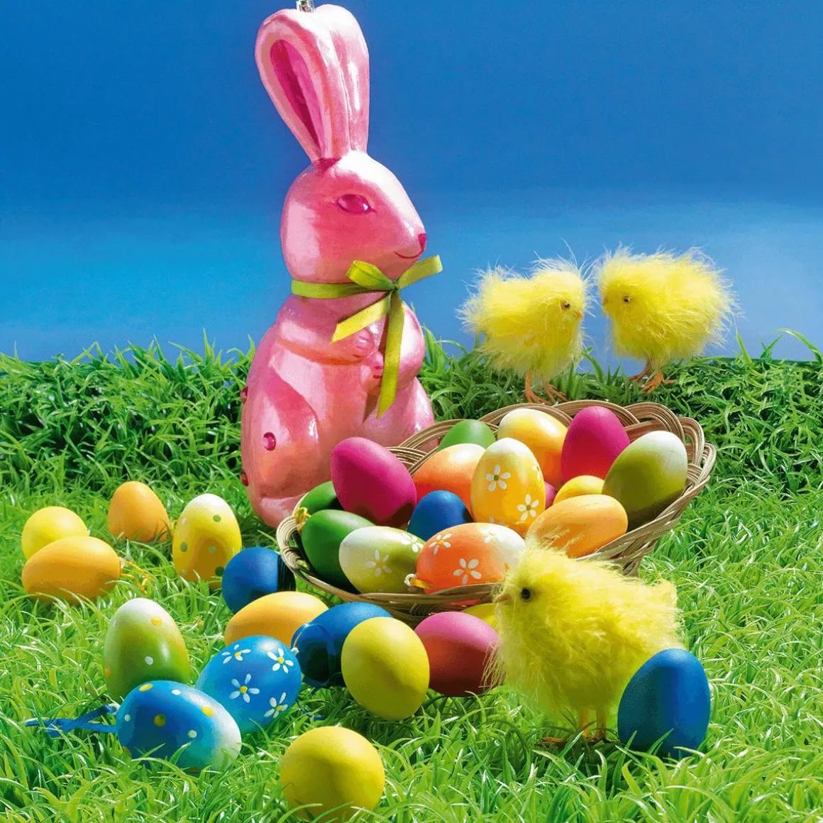 Pollitos Decorativos, 9 Cm, 6 Piezas