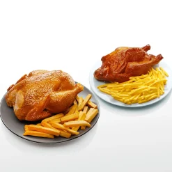 Pollo Asado Alimento De Imitación 23 Cm