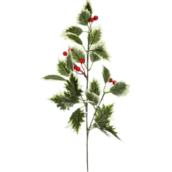 Rama De Ilex Con Bayas 47 Cm Juego De 2