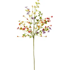Ramo De Mezcla De Flores De Colores 85 Cm