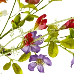 Ramo De Mezcla De Flores De Colores 85 Cm