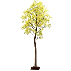 Árbol Artificial De Forsythia Con Soporte 200 Cm