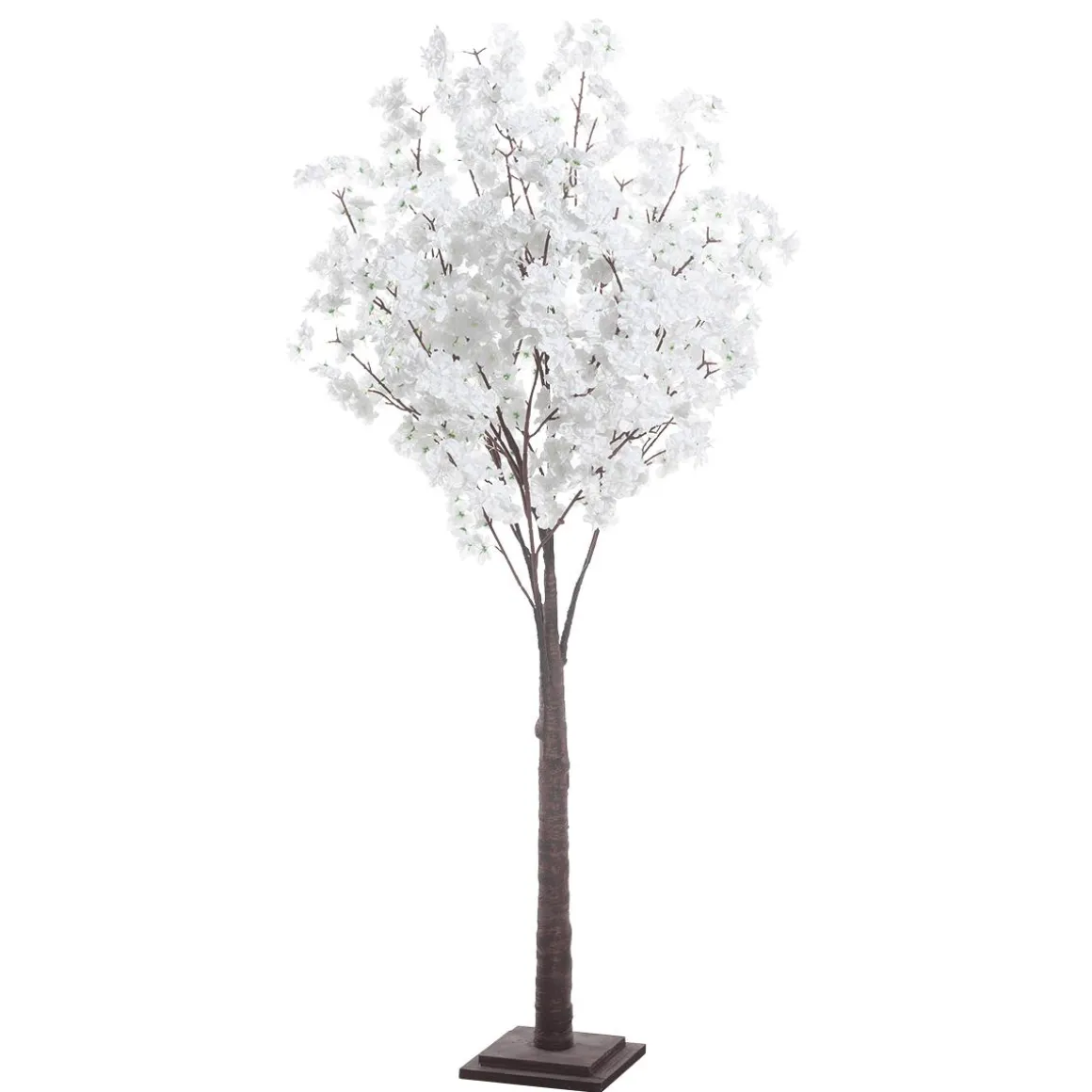 Árbol Con Flores De Cerezo Artificial Blanco, 160 Cm