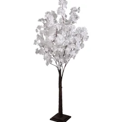 Árbol Con Flores De Cerezo Artificial Blanco, 160 Cm