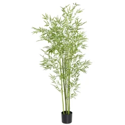 Árbol De Bambú Artificial En Maceta