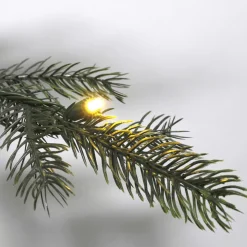 Árbol De Navidad Artificial Nordmann Abeto Con LED 180 Cm