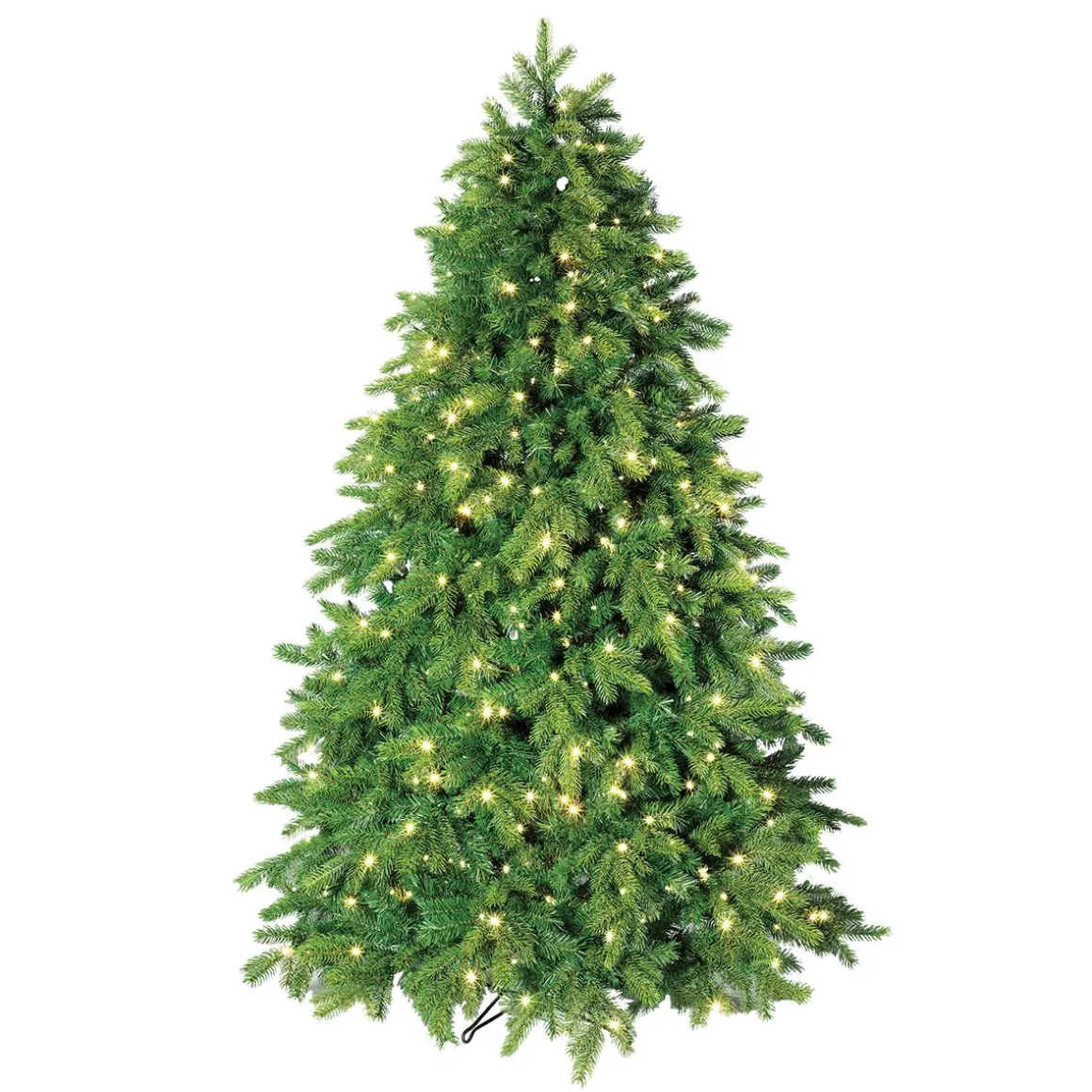 Árbol De Navidad Artificial Nordmann Abeto Con LED 180 Cm