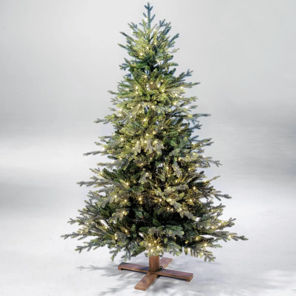 Árbol De Navidad Artificial Abeto Douglas Con LED 210 Cm