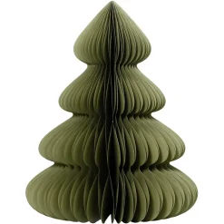 Árbol De Navidad De Papel Nido De Abeja Deluxe 90 Cm