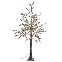 Árbol LED Blanco Cálido Marrón 150 Cm